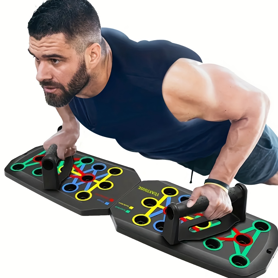 Push Up Board - Prancha de Flexões com 28 Furos,